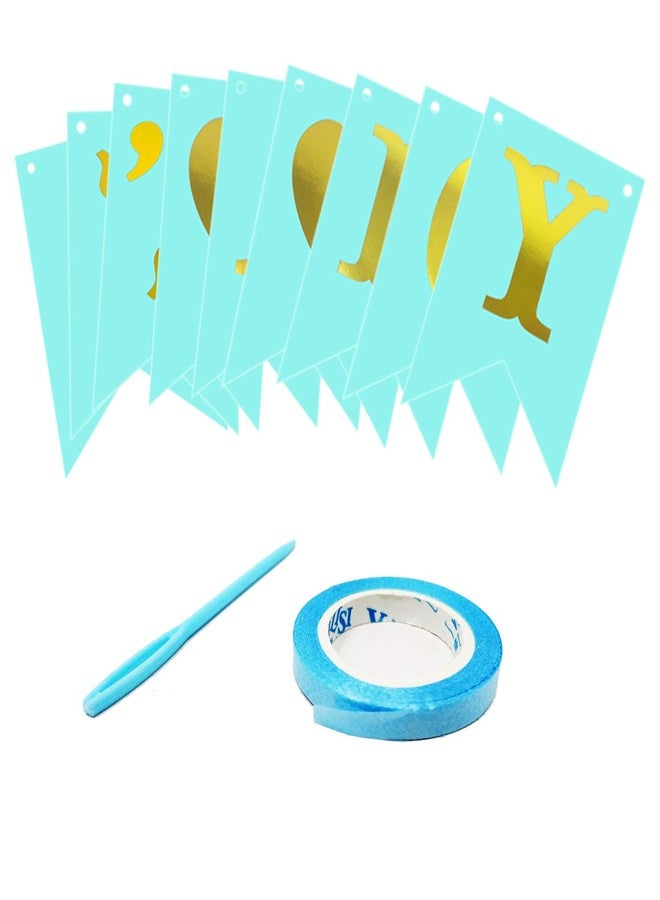 AMFIN® It's a Boy Banner for Boys/It's a Boy Banner for Birthday Boy/Birthday Banner for Decoration/First Birthday Decoration Items for Boys - Blue - Image 3